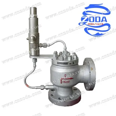 Soupape de sécurité pilotée